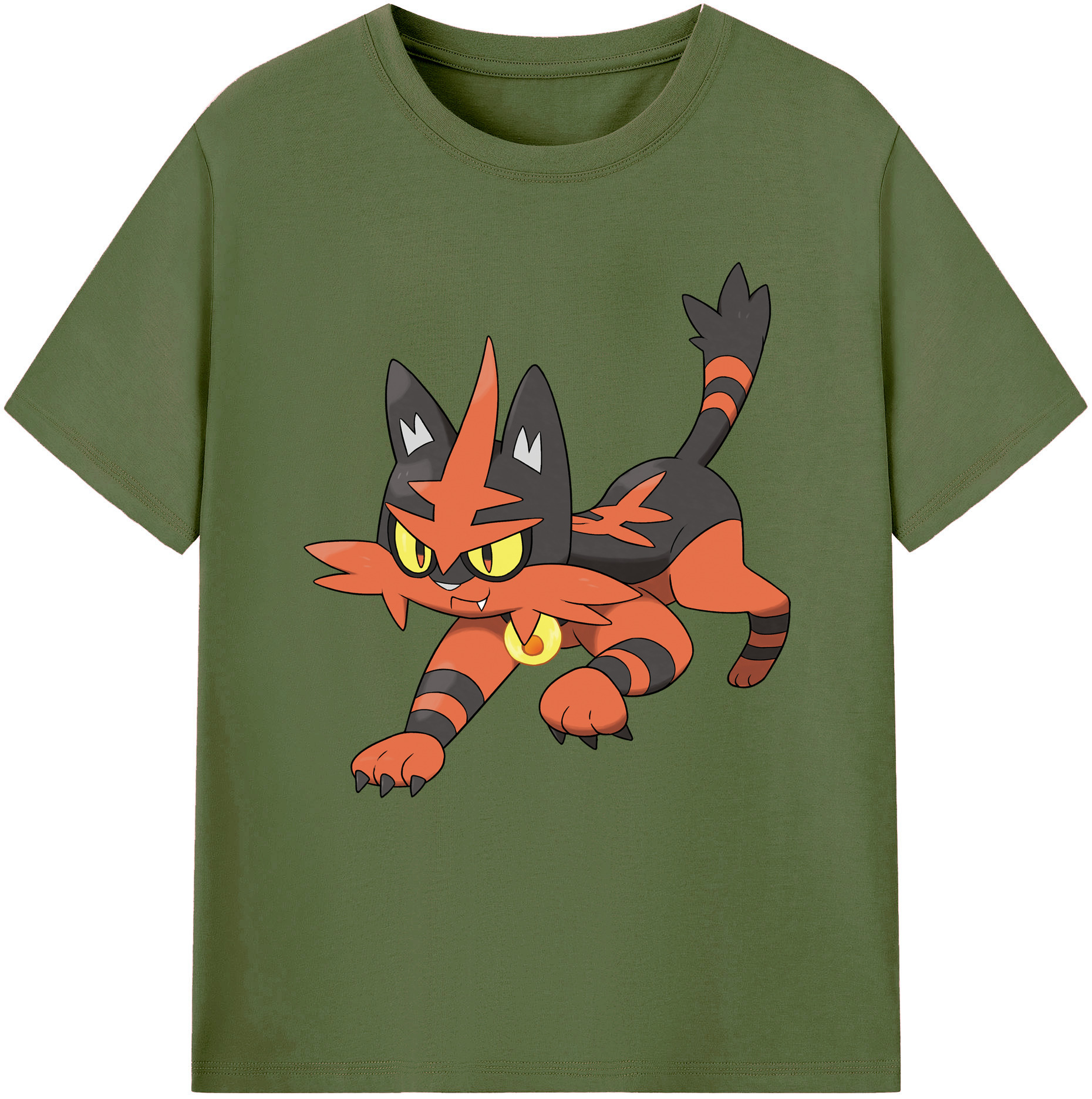 （画像用） ポケットモンスター Pokémon 綿100％半袖Tシャツ（フロントプリント）